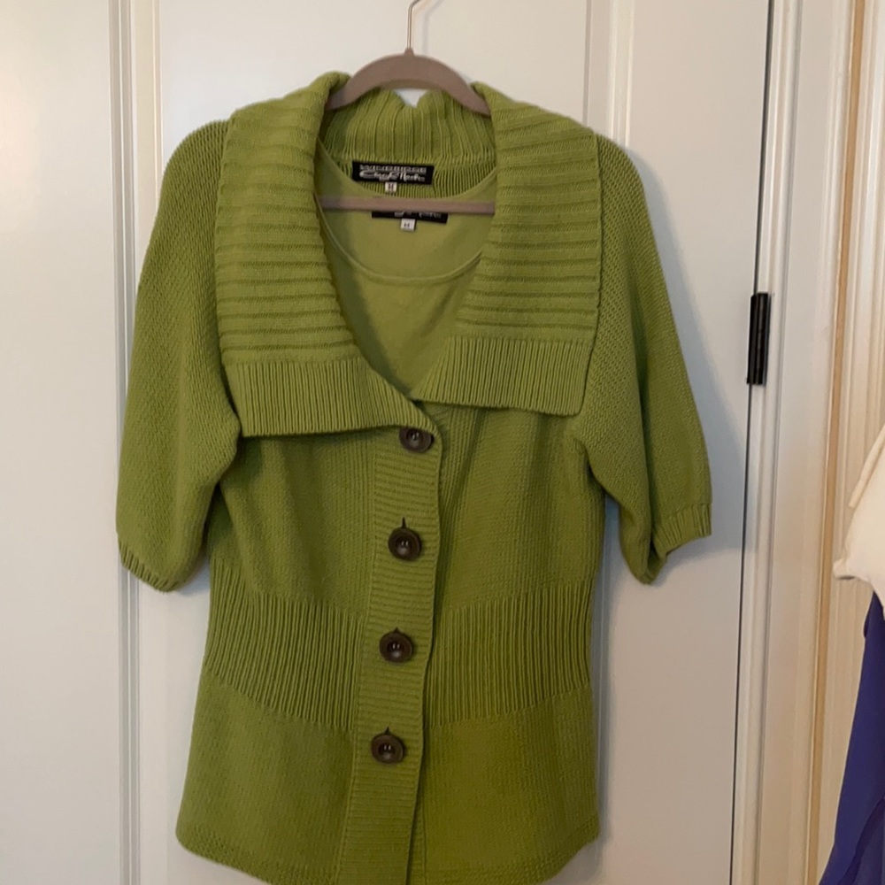Cheryl Nash 2 piece Sweater set size M